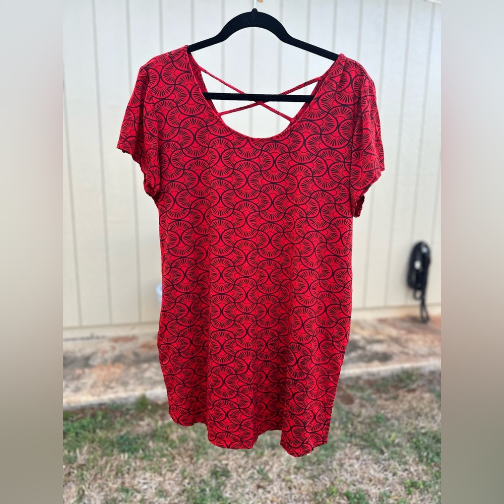 WEHI’S BOUTIQUE Dress | Red & Black | L/XL